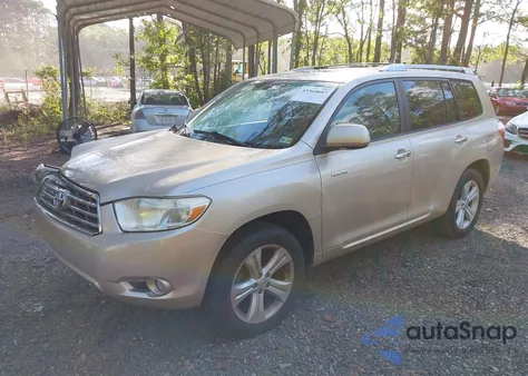 2008 Toyota Highlander Limited from USA, damaged, VIN JTEDS42AX82011057